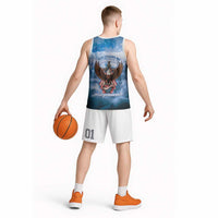 250 Years Of Freedom Basketball Jersey American Patriotic 1776 To 2026 Majestic Bald Eagle - Wonder Print Shop