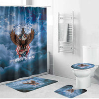 250 Years Of Freedom Bathroom Set American Patriotic 1776 To 2026 Majestic Bald Eagle - Wonder Print Shop