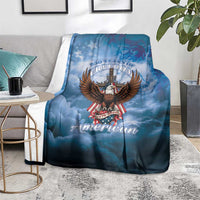 250 Years Of Freedom Blanket American Patriotic 1776 To 2026 Majestic Bald Eagle - Wonder Print Shop