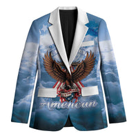 250 Years Of Freedom Blazer American Patriotic 1776 To 2026 Majestic Bald Eagle - Wonder Print Shop