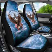 250 Years Of Freedom Car Seat Cover American Patriotic 1776 To 2026 Majestic Bald Eagle - Wonder Print Shop