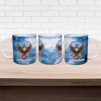 250 Years Of Freedom Ceramic Mug American Patriotic 1776 To 2026 Majestic Bald Eagle - Wonder Print Shop