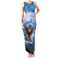 250 Years Of Freedom Family Matching Tank Maxi Dress and Hawaiian Shirt American Patriotic 1776 To 2026 Majestic Bald Eagle - Wonder Print Shop