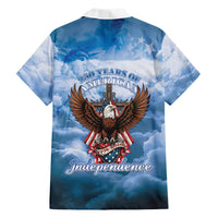 250 Years Of Freedom Hawaiian Shirt American Patriotic 1776 To 2026 Majestic Bald Eagle - Wonder Print Shop