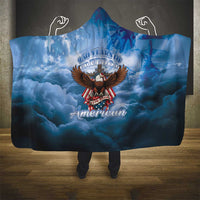 250 Years Of Freedom Hooded Blanket American Patriotic 1776 To 2026 Majestic Bald Eagle - Wonder Print Shop