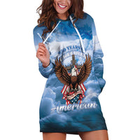 250 Years Of Freedom Hoodie Dress American Patriotic 1776 To 2026 Majestic Bald Eagle - Wonder Print Shop