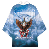 250 Years Of Freedom Kimono American Patriotic 1776 To 2026 Majestic Bald Eagle - Wonder Print Shop