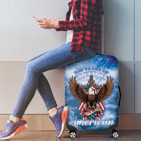 250 Years Of Freedom Luggage Cover American Patriotic 1776 To 2026 Majestic Bald Eagle - Wonder Print Shop