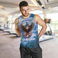 250 Years Of Freedom Men Tank Top American Patriotic 1776 To 2026 Majestic Bald Eagle - Wonder Print Shop