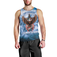 250 Years Of Freedom Men Tank Top American Patriotic 1776 To 2026 Majestic Bald Eagle - Wonder Print Shop