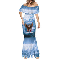 250 Years Of Freedom Mermaid Dress American Patriotic 1776 To 2026 Majestic Bald Eagle - Wonder Print Shop