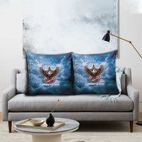 250 Years Of Freedom Pillow Cover American Patriotic 1776 To 2026 Majestic Bald Eagle - Wonder Print Shop