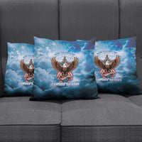 250 Years Of Freedom Pillow Cover American Patriotic 1776 To 2026 Majestic Bald Eagle - Wonder Print Shop