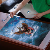 250 Years Of Freedom Puzzle American Patriotic 1776 To 2026 Majestic Bald Eagle - Wonder Print Shop