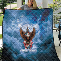 250 Years Of Freedom Quilt American Patriotic 1776 To 2026 Majestic Bald Eagle - Wonder Print Shop