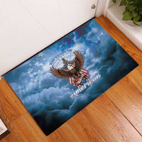 250 Years Of Freedom Rubber Doormat American Patriotic 1776 To 2026 Majestic Bald Eagle - Wonder Print Shop