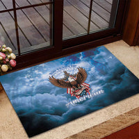 250 Years Of Freedom Rubber Doormat American Patriotic 1776 To 2026 Majestic Bald Eagle - Wonder Print Shop