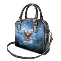 250 Years Of Freedom Shoulder Handbag American Patriotic 1776 To 2026 Majestic Bald Eagle - Wonder Print Shop