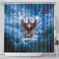 250 Years Of Freedom Shower Curtain American Patriotic 1776 To 2026 Majestic Bald Eagle - Wonder Print Shop