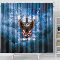 250 Years Of Freedom Shower Curtain American Patriotic 1776 To 2026 Majestic Bald Eagle - Wonder Print Shop