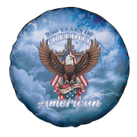 250 Years Of Freedom Spare Tire Cover American Patriotic 1776 To 2026 Majestic Bald Eagle - Wonder Print Shop