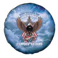 250 Years Of Freedom Spare Tire Cover American Patriotic 1776 To 2026 Majestic Bald Eagle - Wonder Print Shop