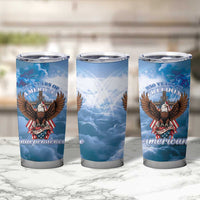 250 Years Of Freedom Tumbler Cup American Patriotic 1776 To 2026 Majestic Bald Eagle - Wonder Print Shop