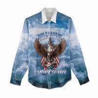 250 Years Of Freedom Women Casual Shirt American Patriotic 1776 To 2026 Majestic Bald Eagle - Wonder Print Shop