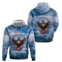 250 Years Of Freedom Zip Hoodie American Patriotic 1776 To 2026 Majestic Bald Eagle - Wonder Print Shop
