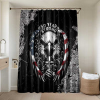 USA 250 Years Strong Bathroom Set 4th Of July 2026 Semiquincentennial - Wonder Print Shop