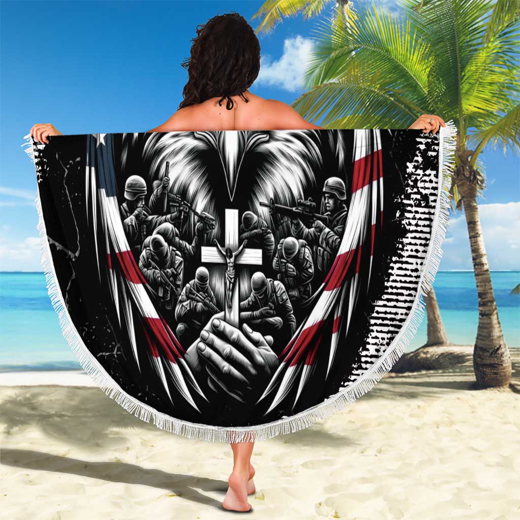 USA 250 Years Strong Beach Blanket 4th Of July 2026 Semiquincentennial - Wonder Print Shop