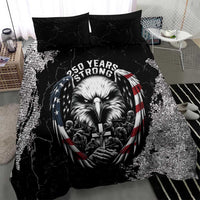 USA 250 Years Strong Bedding Set 4th Of July 2026 Semiquincentennial - Wonder Print Shop