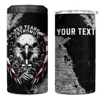 Personalized USA 250 Years Strong 4 in 1 Can Cooler Tumbler 4th Of July 2026 Semiquincentennial - Wonder Print Shop