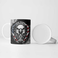 Personalized USA 250 Years Strong Ceramic Mug 4th Of July 2026 Semiquincentennial - Wonder Print Shop