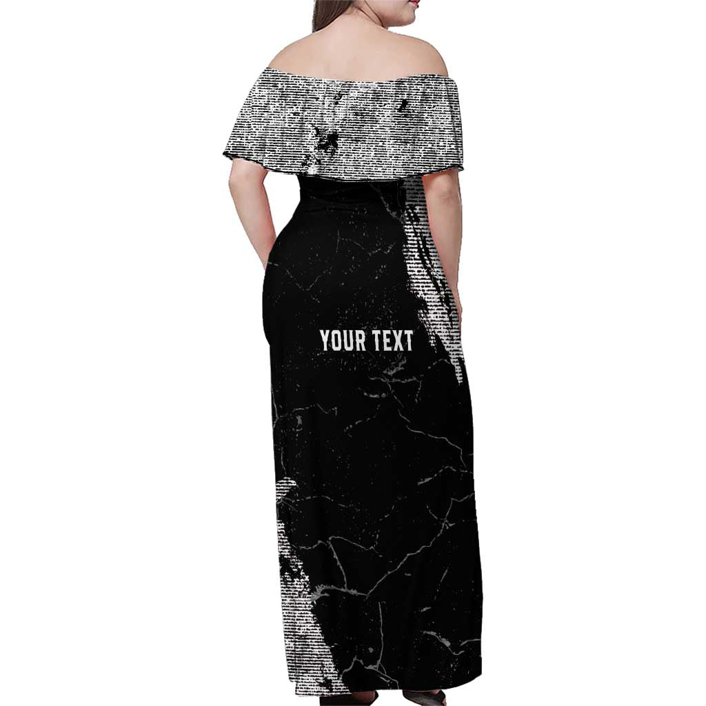 Personalized USA 250 Years Strong Family Matching Off Shoulder Maxi Dress and Hawaiian Shirt 4th Of July 2026 Semiquincentennial - Wonder Print Shop