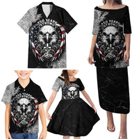 Personalized USA 250 Years Strong Family Matching Puletasi and Hawaiian Shirt 4th Of July 2026 Semiquincentennial - Wonder Print Shop