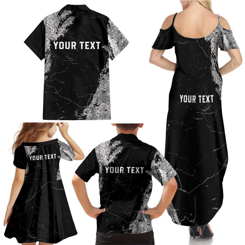 Personalized USA 250 Years Strong Family Matching Summer Maxi Dress and Hawaiian Shirt 4th Of July 2026 Semiquincentennial - Wonder Print Shop