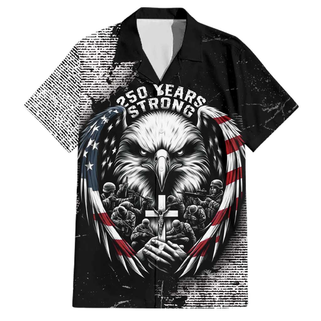 Personalized USA 250 Years Strong Family Matching Summer Maxi Dress and Hawaiian Shirt 4th Of July 2026 Semiquincentennial - Wonder Print Shop
