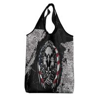 USA 250 Years Strong Grocery Bag 4th Of July 2026 Semiquincentennial - Wonder Print Shop