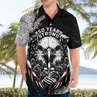 Personalized USA 250 Years Strong Hawaiian Shirt 4th Of July 2026 Semiquincentennial - Wonder Print Shop