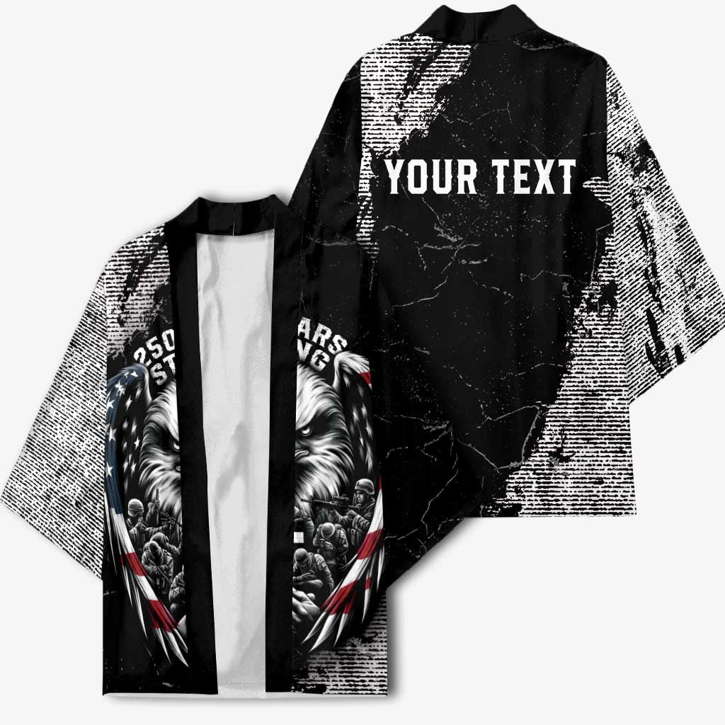 Personalized USA 250 Years Strong Kimono 4th Of July 2026 Semiquincentennial - Wonder Print Shop