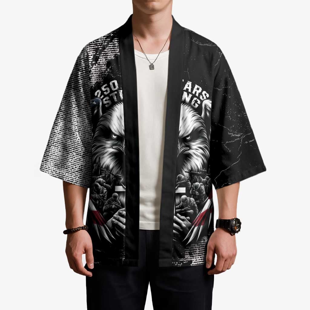 Personalized USA 250 Years Strong Kimono 4th Of July 2026 Semiquincentennial - Wonder Print Shop
