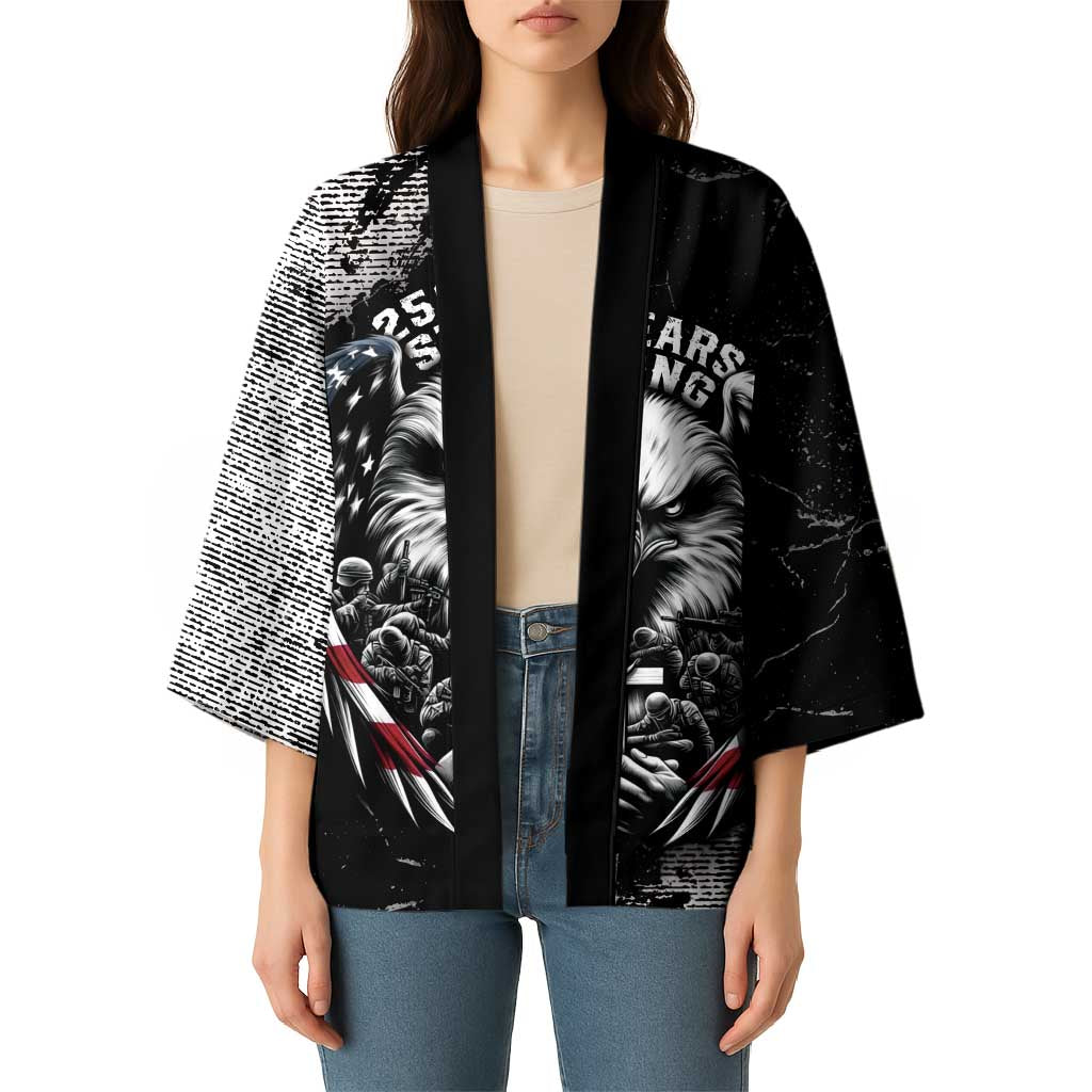 Personalized USA 250 Years Strong Kimono 4th Of July 2026 Semiquincentennial - Wonder Print Shop
