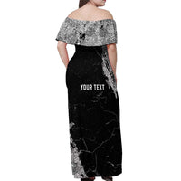 Personalized USA 250 Years Strong Off Shoulder Maxi Dress 4th Of July 2026 Semiquincentennial - Wonder Print Shop