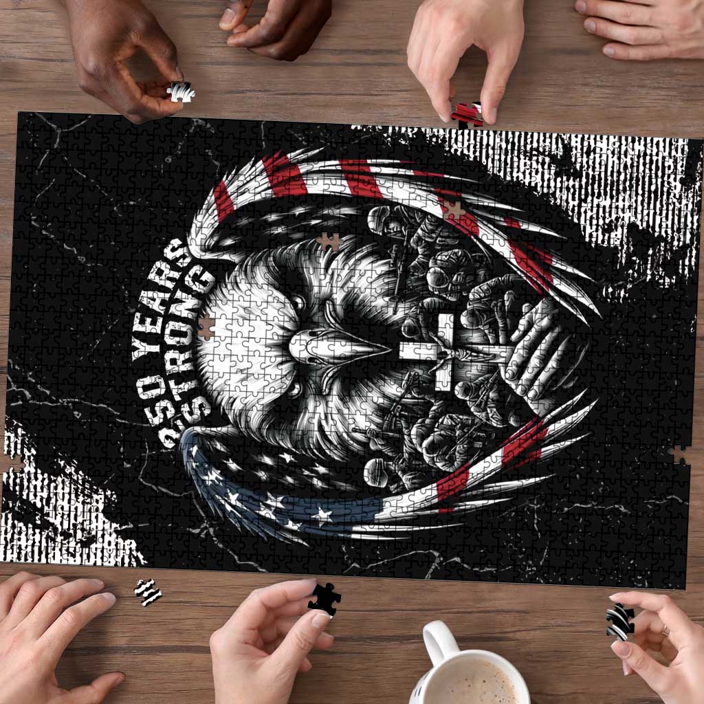 USA 250 Years Strong Puzzle 4th Of July 2026 Semiquincentennial - Wonder Print Shop