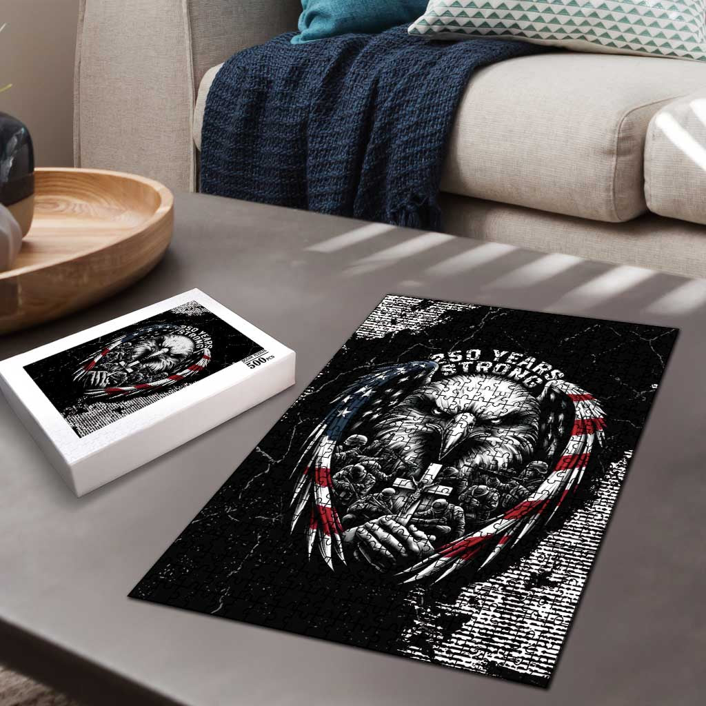 USA 250 Years Strong Puzzle 4th Of July 2026 Semiquincentennial - Wonder Print Shop