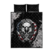 USA 250 Years Strong Quilt Bed Set 4th Of July 2026 Semiquincentennial - Wonder Print Shop