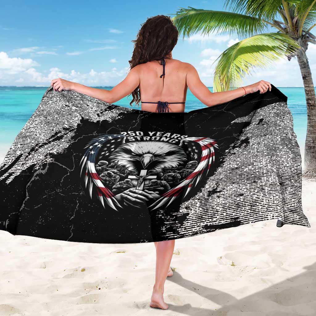 USA 250 Years Strong Sarong 4th Of July 2026 Semiquincentennial - Wonder Print Shop