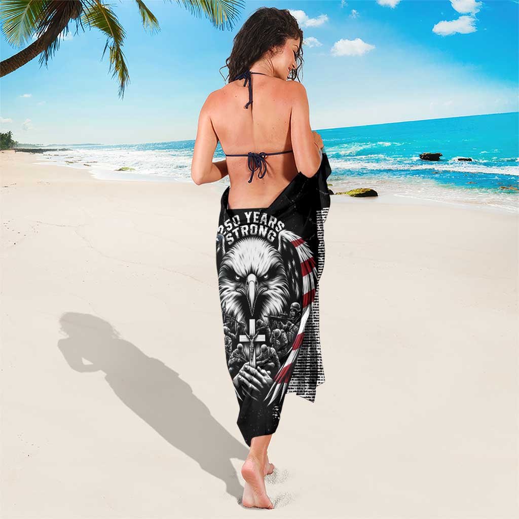 USA 250 Years Strong Sarong 4th Of July 2026 Semiquincentennial - Wonder Print Shop