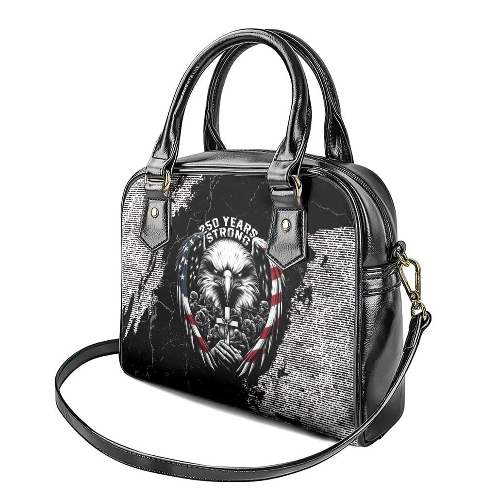 USA 250 Years Strong Shoulder Handbag 4th Of July 2026 Semiquincentennial - Wonder Print Shop